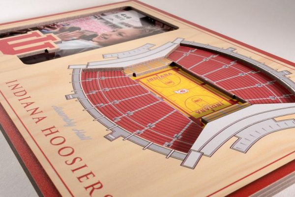 NCAA Indiana Hoosiers 3D StadiumViews Picture Frame Cheap - Image 2
